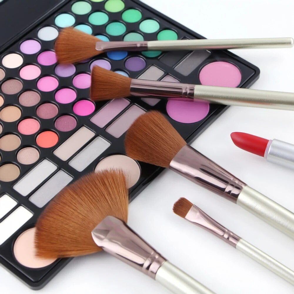 22-Piece Premium Makeup Brush Set with Cosmetic Bag