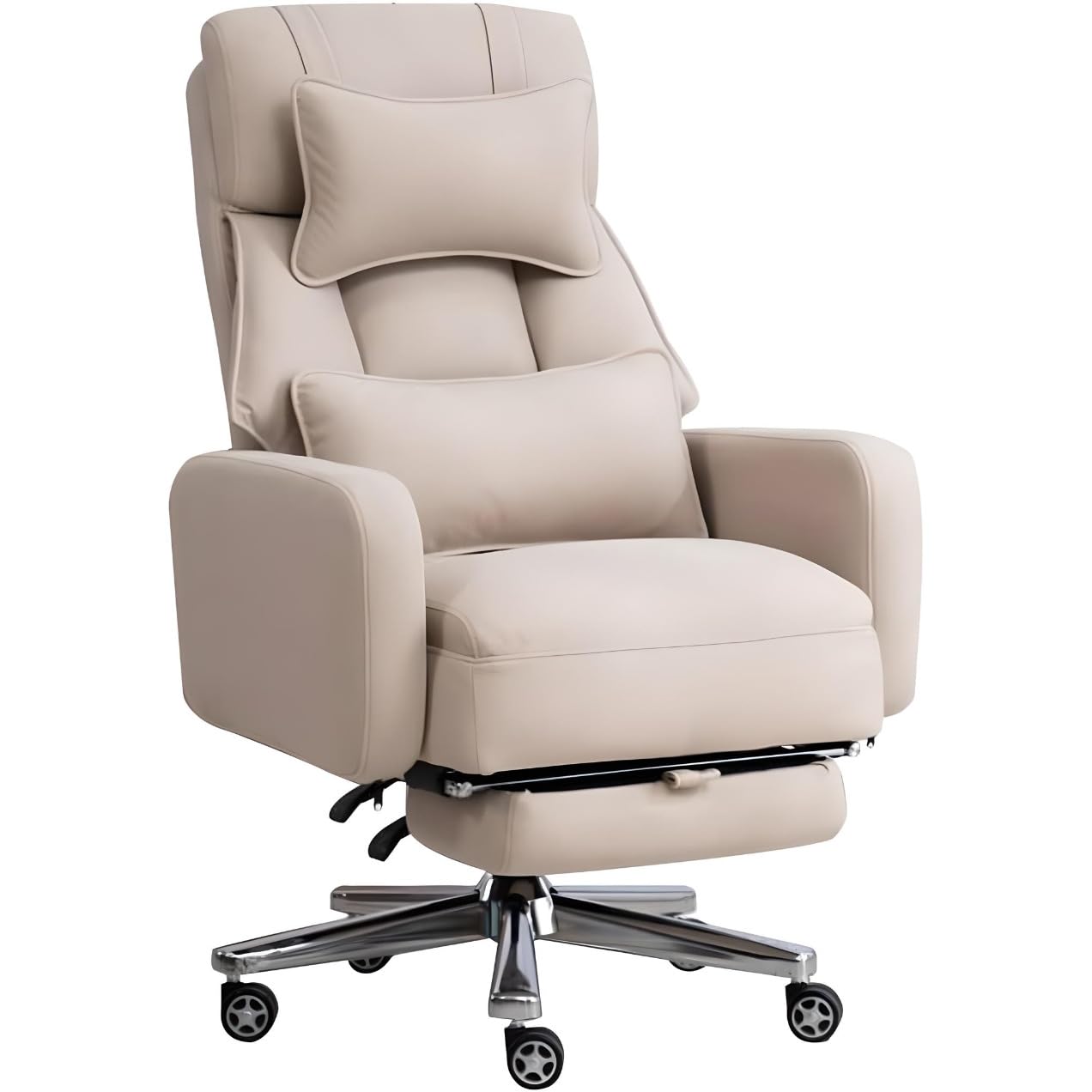 Luxury Swivel Executive Chair with footrest and Ergonomic Design