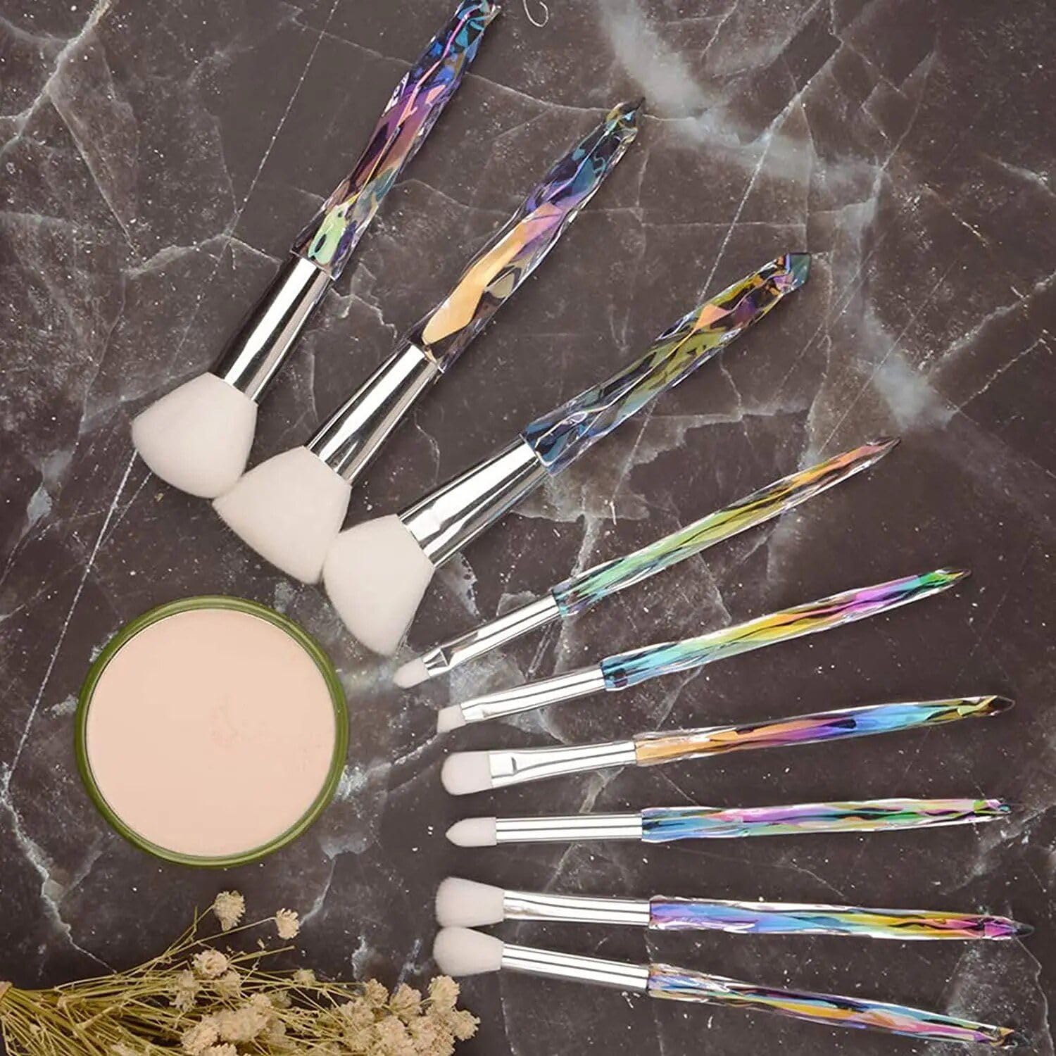 10-Piece Professional Makeup Brush Set