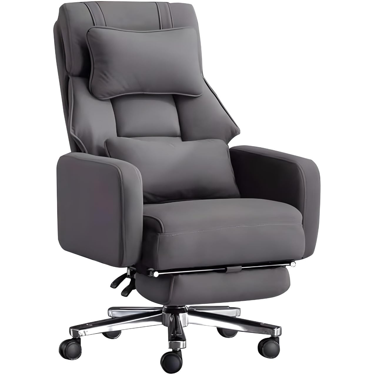 Luxury Swivel Executive Chair with footrest and Ergonomic Design