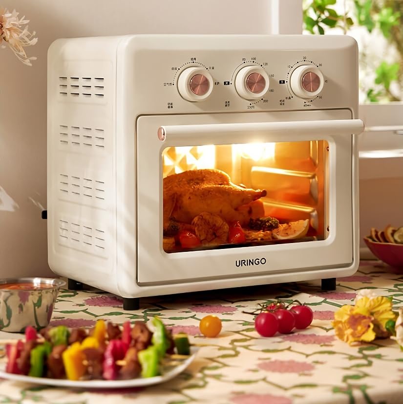 compact 2-in-1 electric air fryer oven