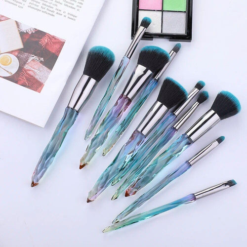 10-Piece Professional Makeup Brush Set