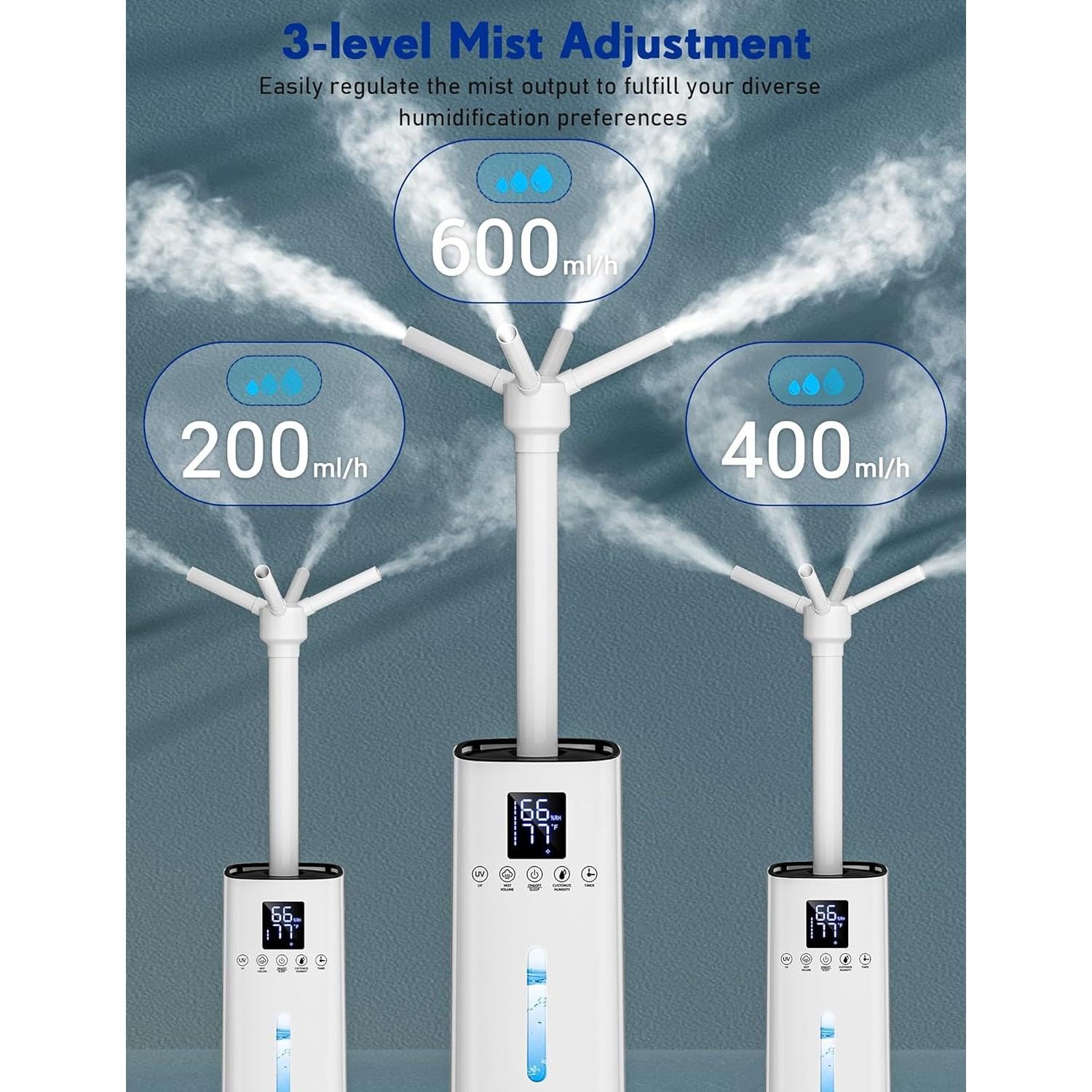 Whole House Humidifier with Essential Oil Tray