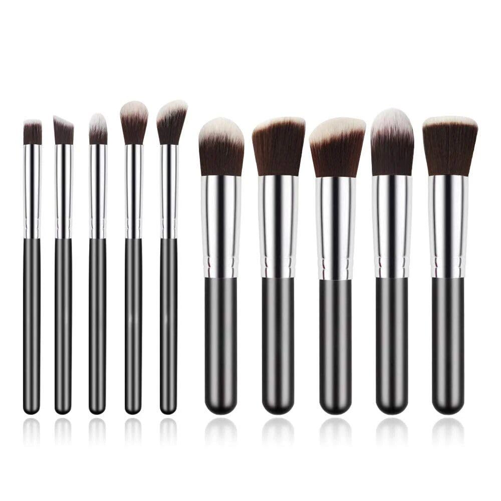 10-Piece Premium Makeup Brush Set