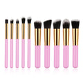 10-Piece Premium Makeup Brush Set