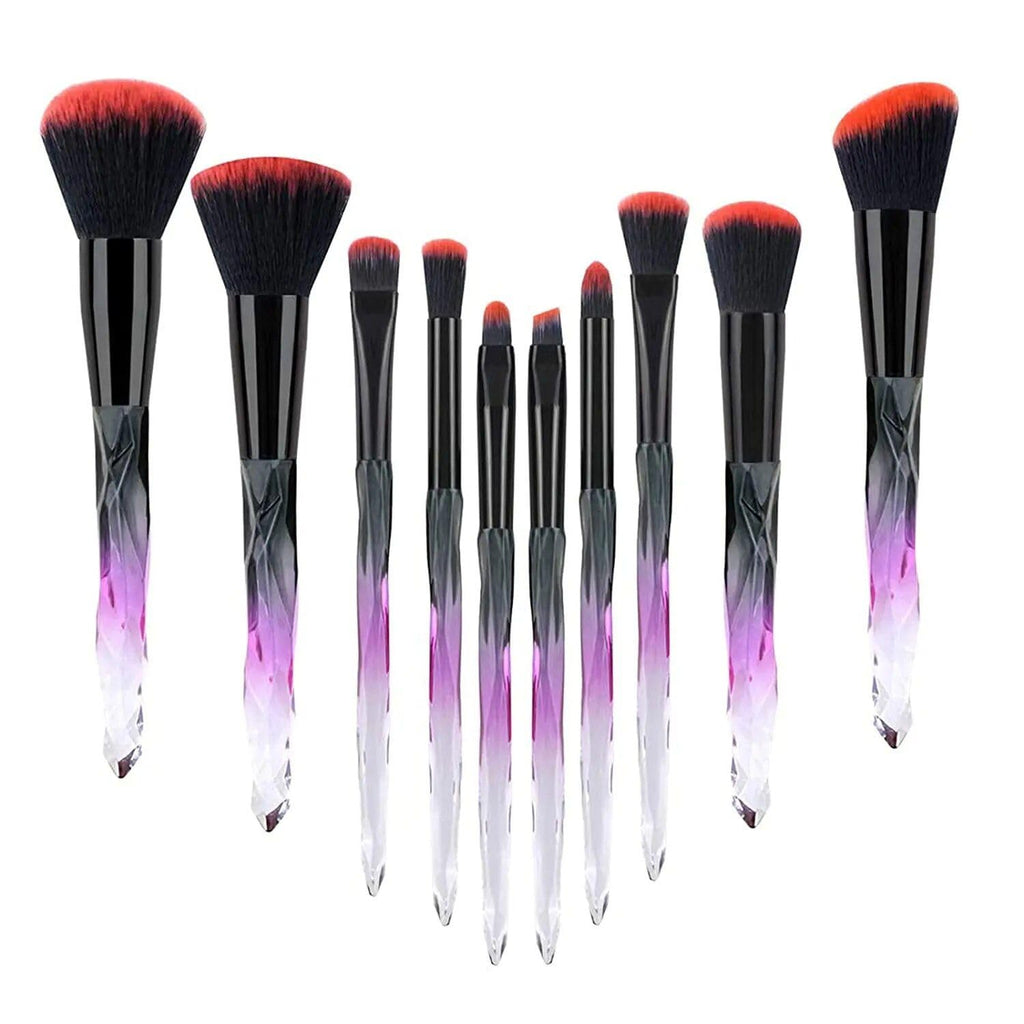 10-Piece Professional Makeup Brush Set