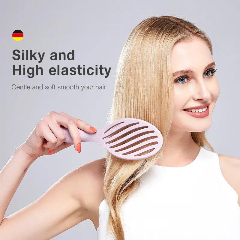 hollow out hair brush scalp massage comb